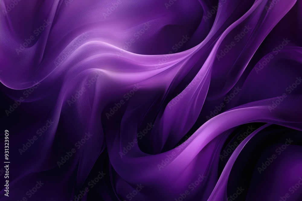 Obraz premium Close-up Purple Black Background