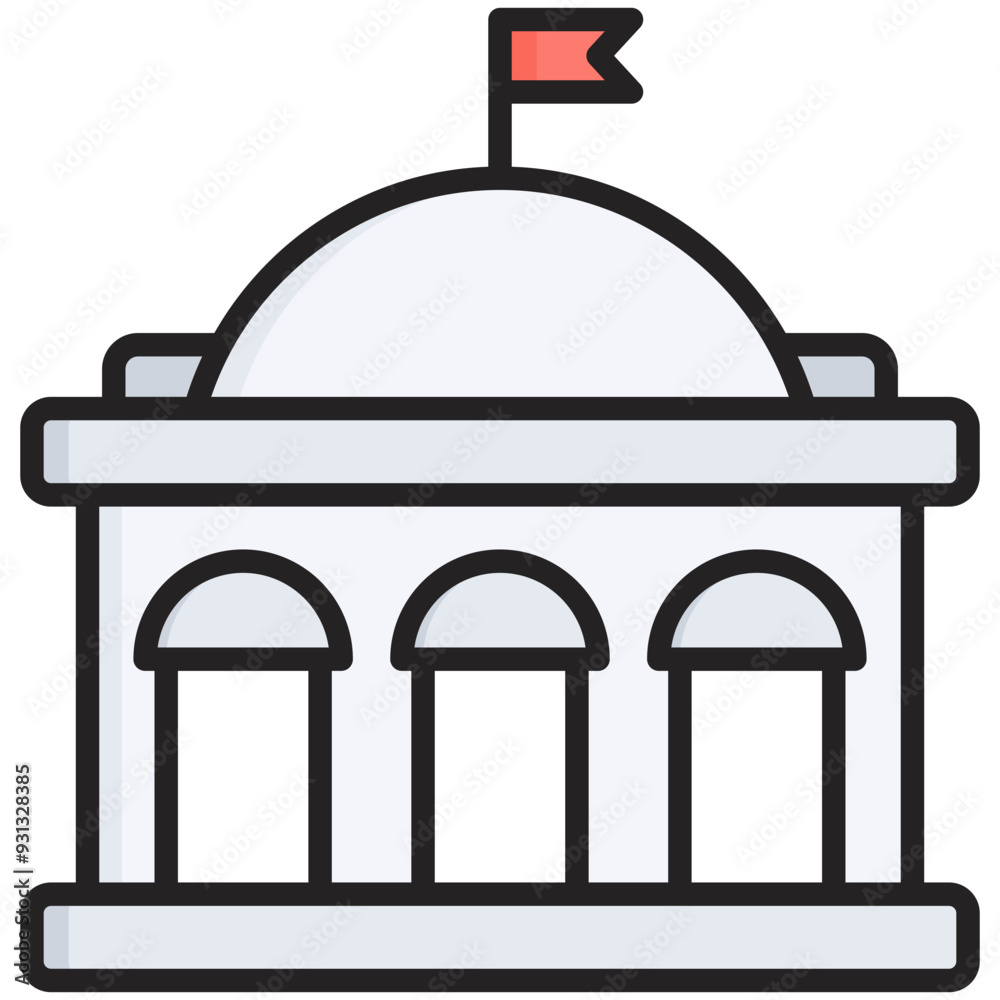 Fototapeta premium Governance Icon