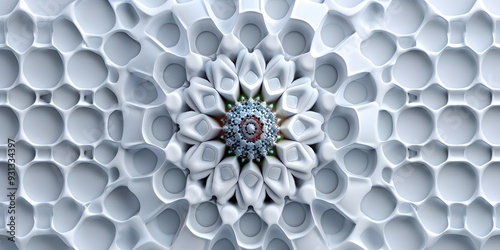 Islamic geometric patterns, modern interpretation, clean lines, monochromatic palette, stylish and sophisticated, Magazine Photography Style