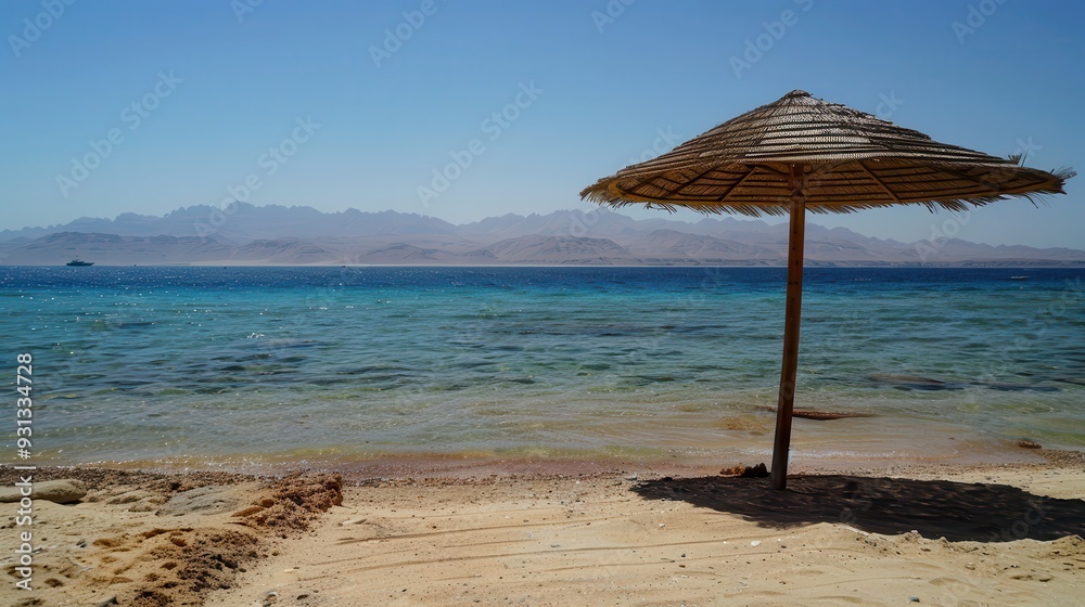 Fototapeta premium El Sheikh, Egypt: Discover The Red Sea Coastline of Sharm