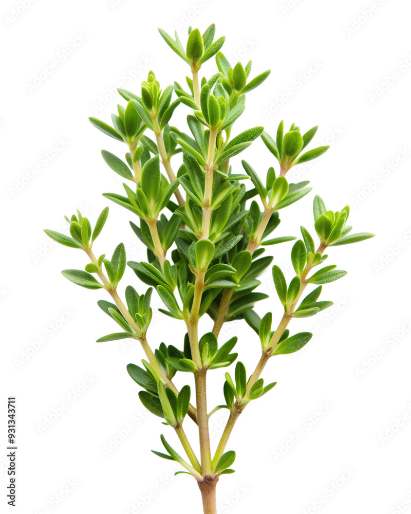 Fototapeta premium Thyme isolated on transparent background png