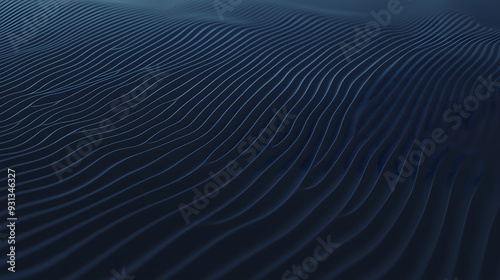 Hard Light Ultramarine Blue Abstract Creative Background. This digital texture features a 3D abstract design with a futuristic pattern, gradient light effects, and a digital wallpaper aesthetic