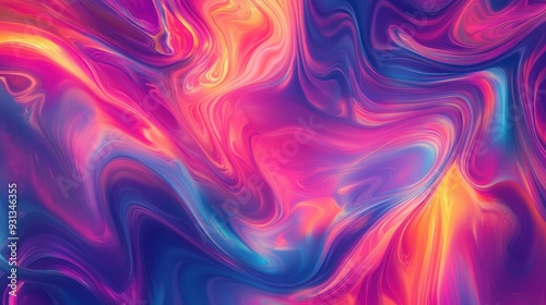 A vibrant abstract swirl of colors creating a dynamic, fluid visual experience.