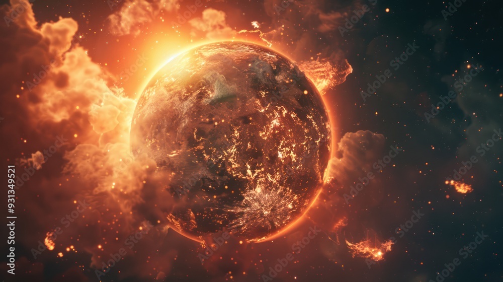 Burning Planet Burning Planet