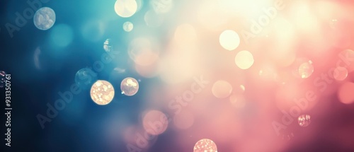 A dreamy, defocused texture with light bokeh 