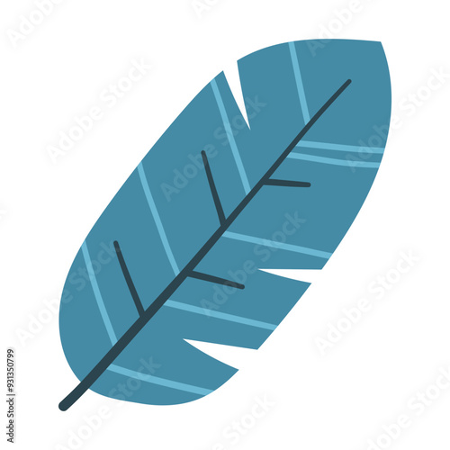 vector illustration of feather