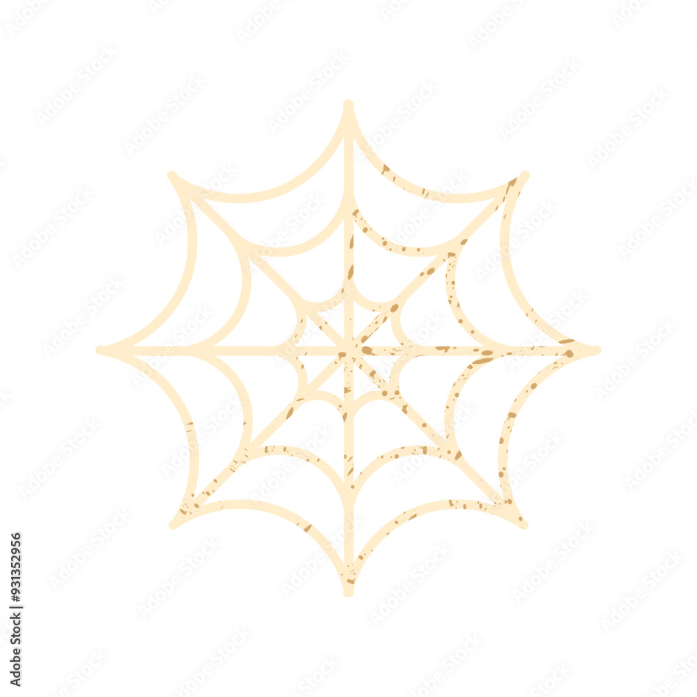 Spider web icon. Cobweb icon. Halloween. Graphic element for background, invitation, banner or other design.