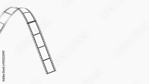 「カメラフィルム素材」のグラフィックアニメーション背景