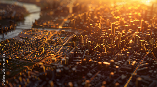 Heatmap Visualization of City Population Density