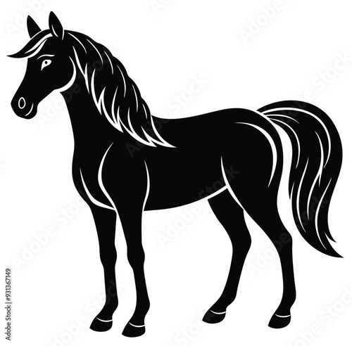 horse illustration