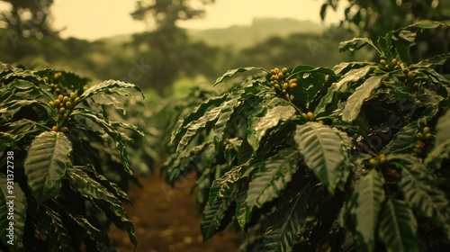 Coffee Trees Plantation in Ruiru, Kiambu County, Kenya: A Glimpse into the Bean-to-Cup Journey photo