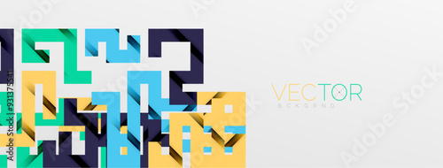 Color bend lines with shadow texture effect. Vector Illustration For Wallpaper, Banner, Background, Card, Book Illustration, landing page