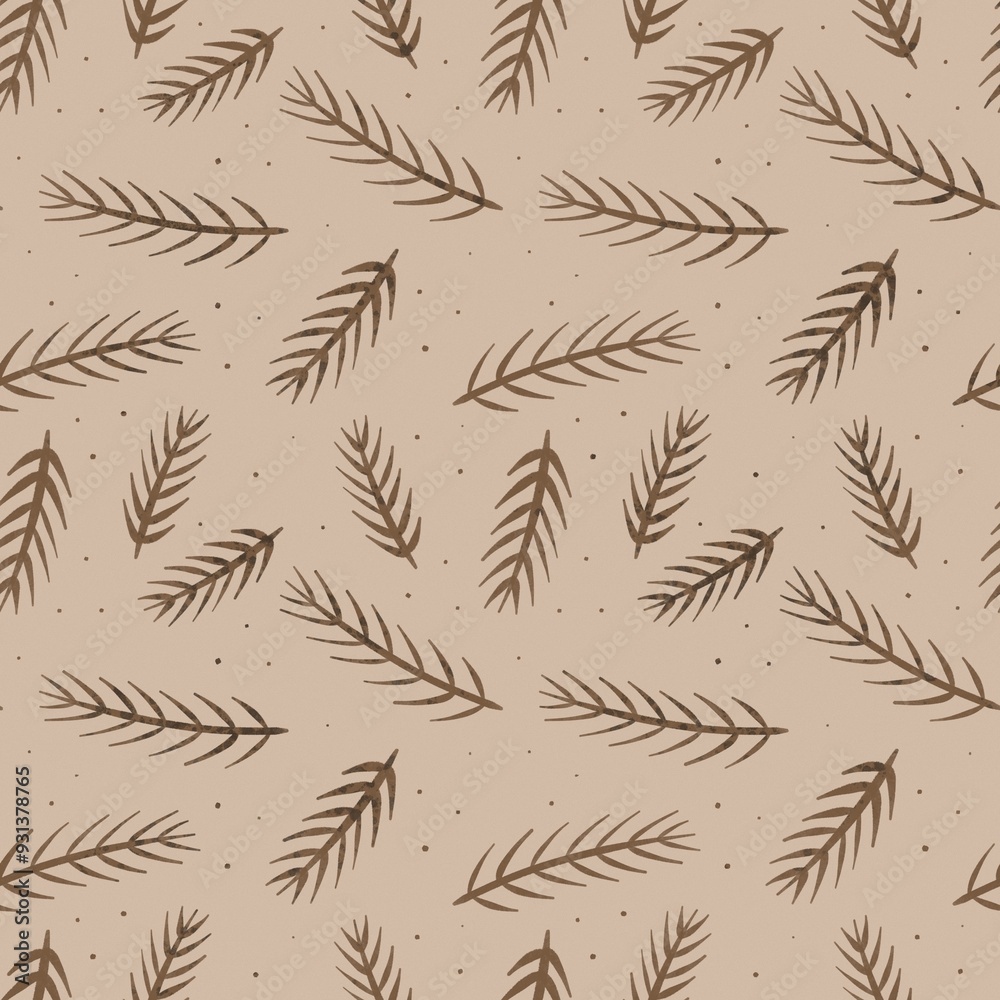 Seamless pattern with cartoon twigs. hand drawing. ornament, flat style. design for fabric, print, textile, wrapper
Seamless pattern with cartoon twigs. hand drawing. ornament, flat style. design for fabric, print, textile, wrapper