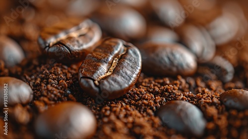 Gayo Arabica Coffee Roasted for Coffee Lovers : Generative AI photo