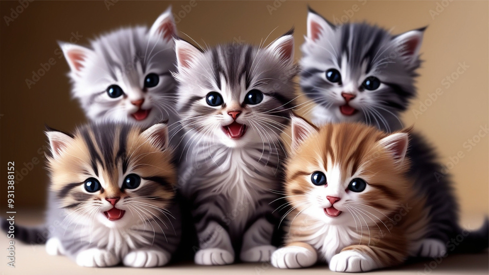 cat realistic view cat realistic view