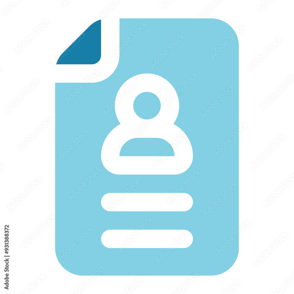 resume icon for illustration resume icon for illustration