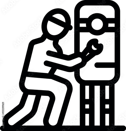 Plumber is fixing a broken water heater using an adjustable wrench