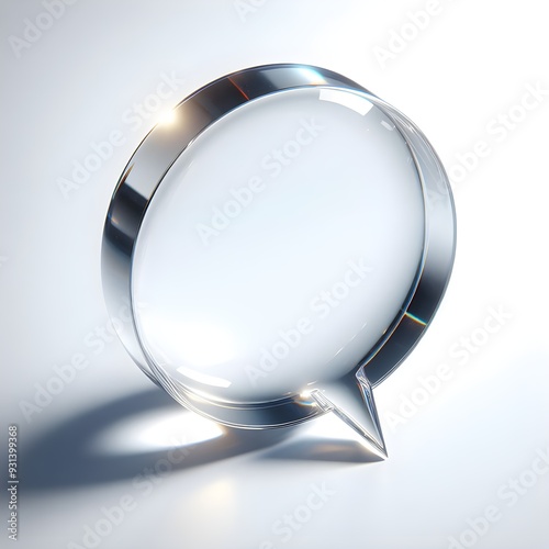 Elegant transparent chat