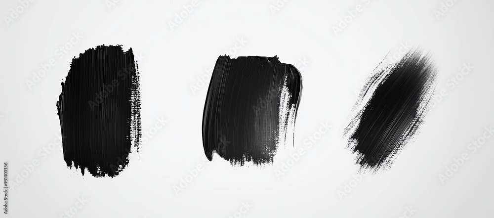An artistic set of paint texture, a brushstroke pattern, and paintbrushes with grunge splashes. Grunge box with brushstrokes and ink lines for text. Creative texture. Vector. An artistic set of paint texture, a brushstroke pattern, and paintbrushes with grunge splashes. Grunge box with brushstrokes and ink lines for text. Creative texture. Vector.