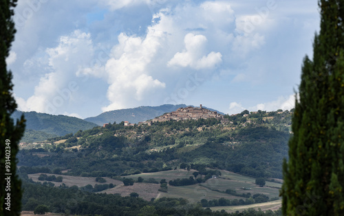 Chiusdino, panoramica da Montesiepi