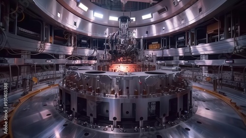 Fusion reactor experimental facility, plasma containment,