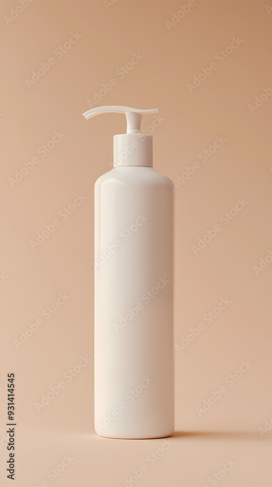 Simple design skin care product bottle