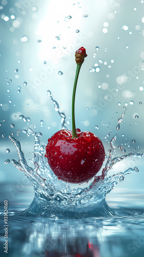Fresh cherries