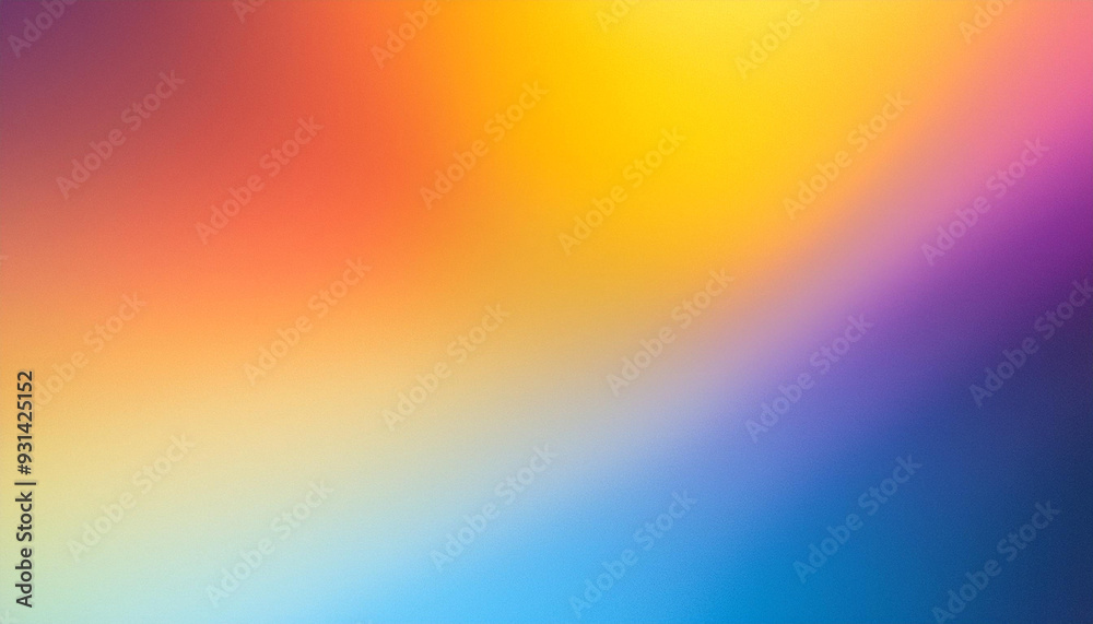 Fototapeta premium Abstract color gradient, modern blurred background and film grain texture, template with an elegant design concept, minimal style composition, Trendy Gradient grainy texture for your graphic design.