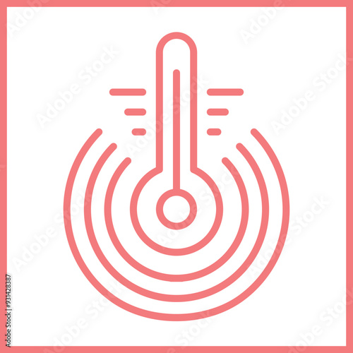 Thermometer icon Design