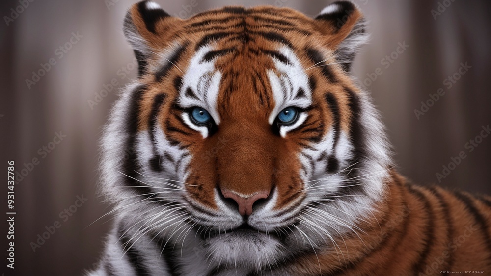 Fototapeta premium tiger in the zoo