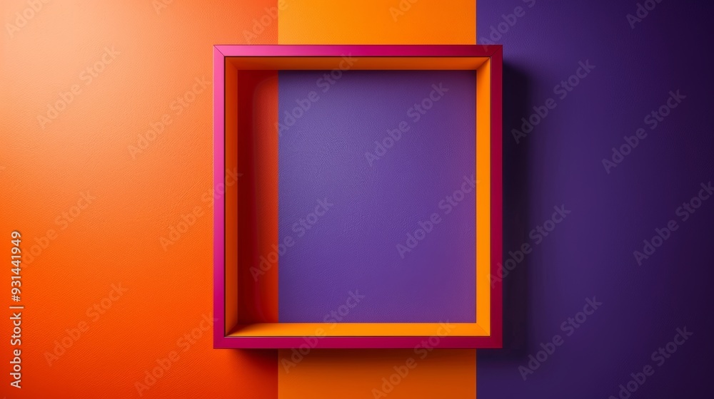 This orange and purple mixed photo frame is perfect for use as wallpaper or background. This orange and purple mixed photo frame is perfect for use as wallpaper or background.