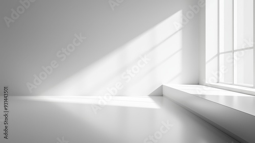 Wallpaper Mural Defocused image of a minimalist, monochromatic scene Torontodigital.ca