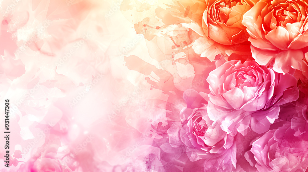 A pink background with a bunch of pink flowers. The flowers are arranged in a way that they look like they are blooming. The background is light pink, which gives the image a soft and romantic feel A pink background with a bunch of pink flowers. The flowers are arranged in a way that they look like they are blooming. The background is light pink, which gives the image a soft and romantic feel