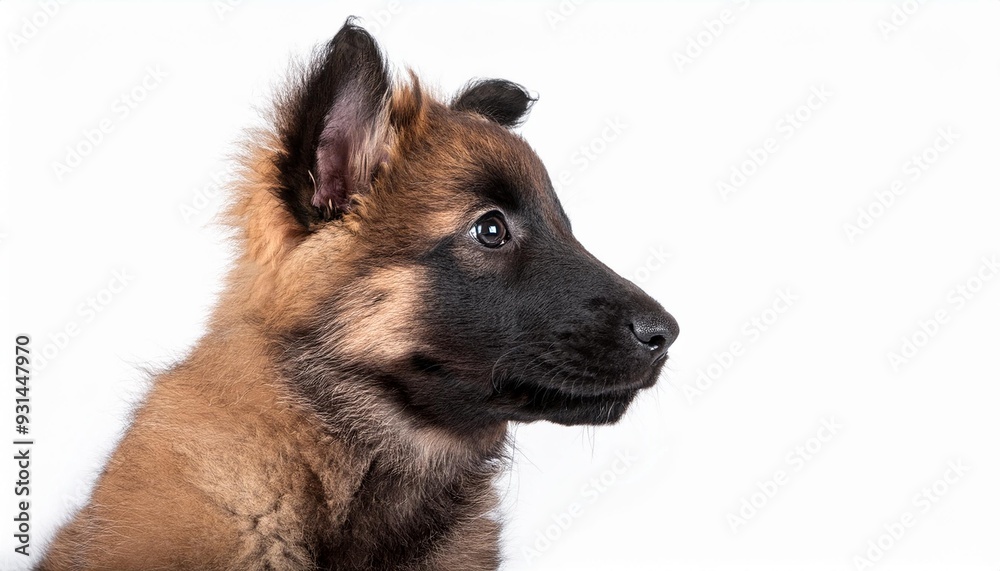 ベルジアン・シェパード・ドッグ・タービュレンの子犬のポートレート(Belgian Shepherd Dog Tarvuren puppy portrait on white background)
ベルジアン・シェパード・ドッグ・タービュレンの子犬のポートレート(Belgian Shepherd Dog Tarvuren puppy portrait on white background)