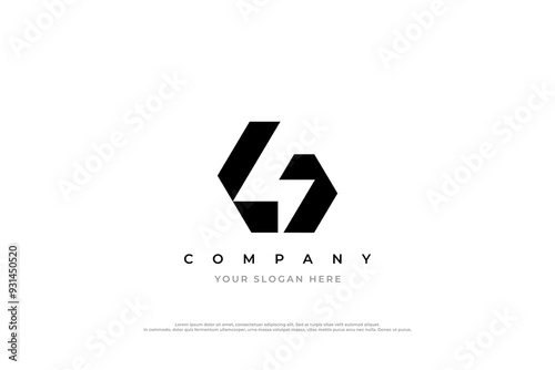 Abstract Letter G Bolt Logo Design