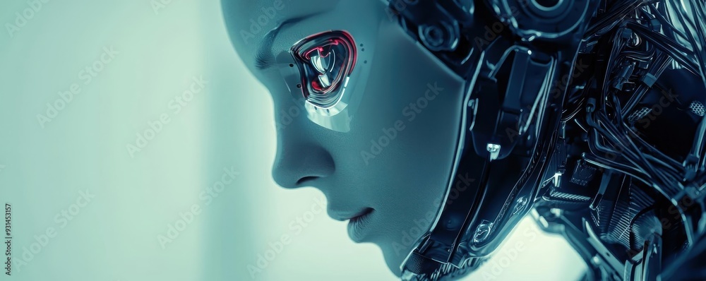 Automation in cyborg systems, visualizing how cybernetic enhancements can autonomously augment human capabilities Automation in cyborg systems, visualizing how cybernetic enhancements can autonomously augment human capabilities
