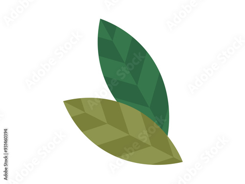 Leaves vector illustration. The leaves concept illuminates rich diversity and beauty foliate arrangements Natural botanical wonders come to life as leaves sprout and plants bloom In realm botany