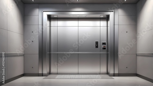 elevator in the airport