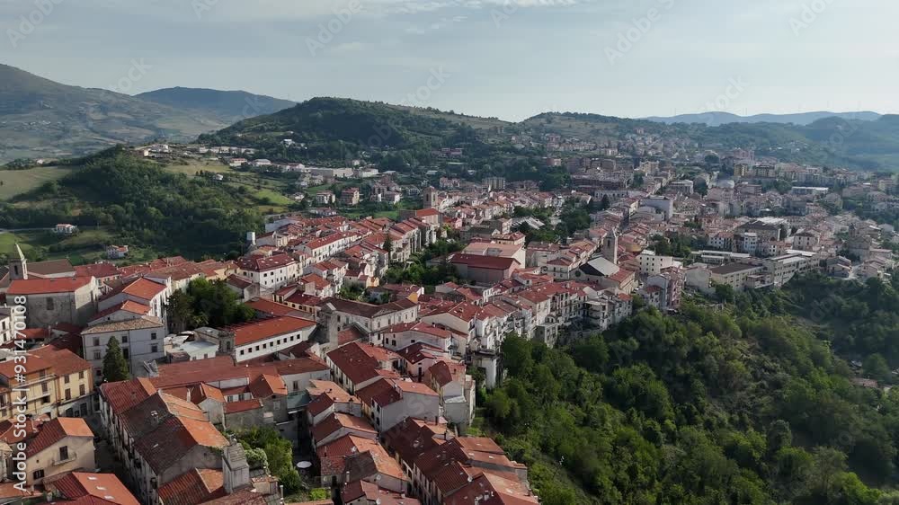 Vista aerea di Agnone, Isernia, Molise, Italia.
Ripresa aerea del centro storico di Agnone, meta turistica del centro Italia famosa per la costruzione delle campane delle chiese. Vista aerea di Agnone, Isernia, Molise, Italia.
Ripresa aerea del centro storico di Agnone, meta turistica del centro Italia famosa per la costruzione delle campane delle chiese.