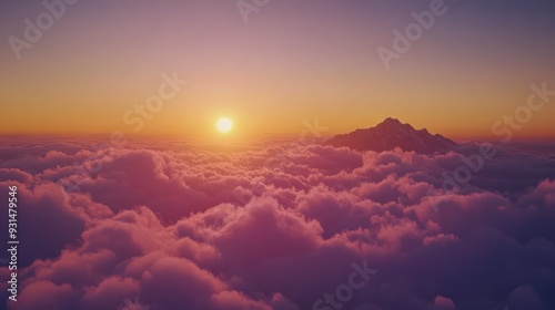 4K_sunrise_timelapse_close_up_over_horizon_mountain