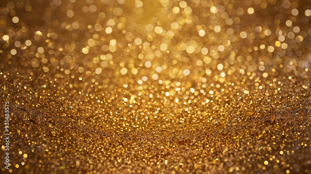 golden colored glittered abstract background golden colored glittered abstract background