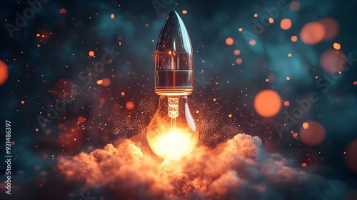 Explosive Growth Through Innovative Ideas A Rocket Powered Light Bulb