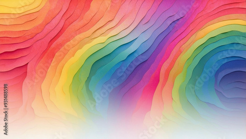 Colorful rainbow gradient overlay creating a vibrant and dynamic visual effect