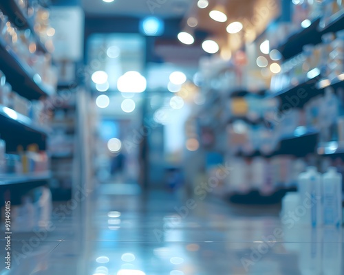 Wallpaper Mural Blurred pharmacy background Torontodigital.ca