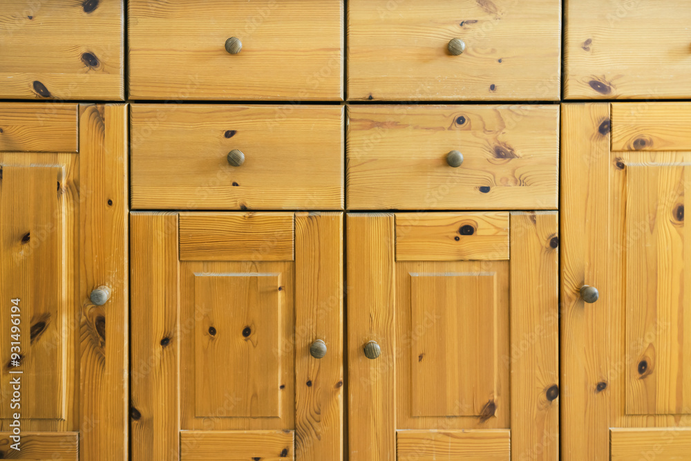 Wooden chest of drawers background Wooden chest of drawers background