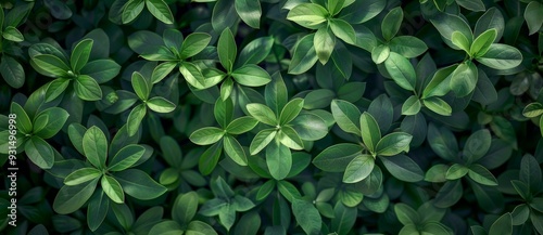 Stock photo of lush foliage with vibrant green leaves.