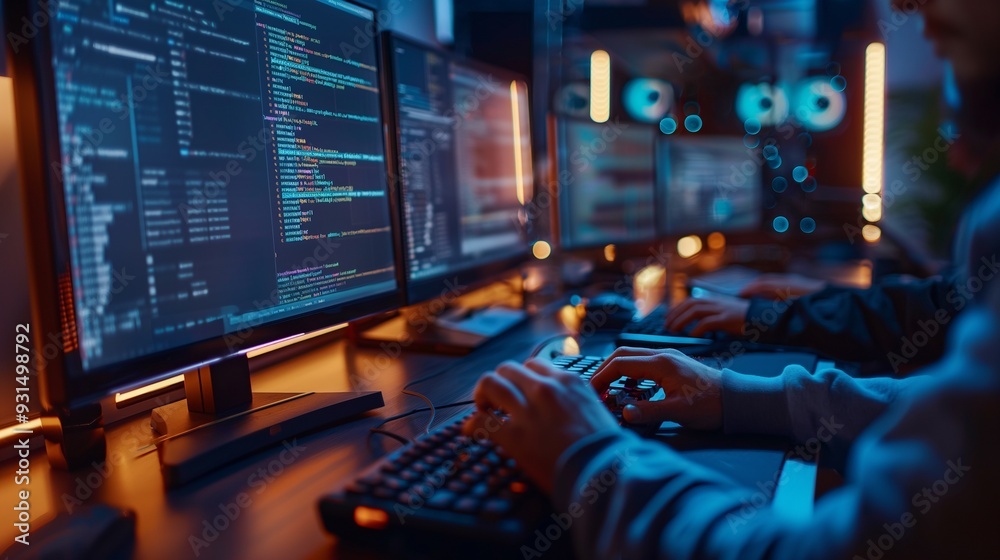 team of software developers building a scalable and secure platform team of software developers building a scalable and secure platform