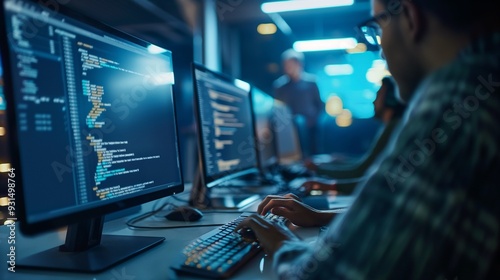 team of software developers building a scalable and secure platform