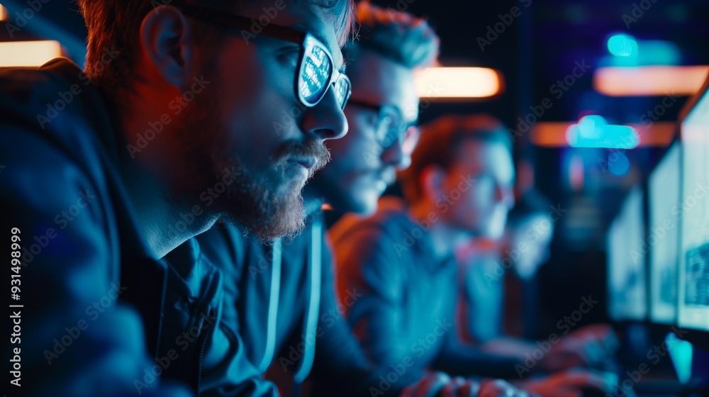 team of software developers building a scalable and secure platform team of software developers building a scalable and secure platform