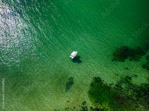 Drone view of Nestinarka Beach near town of Tsarevo, Burgas Region, Bulgaria